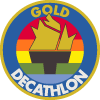 Activision Decathlon Gold Medal Trophy 10,381 Points