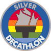 Activision Decathlon Silver Medal Trophy 9,154 Points